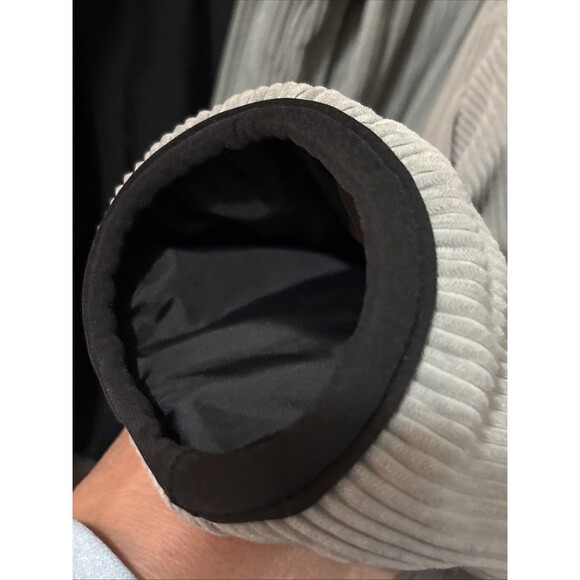 Obermeyer Men’s Large Gray Corduroy Full Zip Jacket - Picture 15 of 16